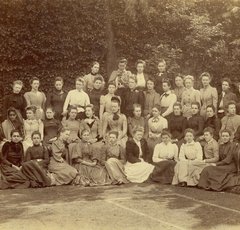 Photo of Cornelia Sorabji at Somerville Hall, 1891