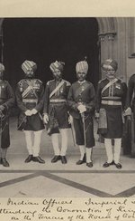 Photo of Seven Indian Officers