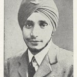 Portrait of Mahinder Singh Pujji, 1942