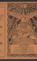 Front page of the African Times and Orient Review