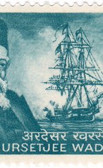 Photo of Ardaseer Cursetjee 1969 stamp of India