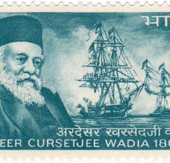 Photo of Ardaseer Cursetjee 1969 stamp of India