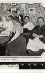 Photo inside the Ayahs' Home 1904