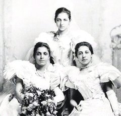 Portrait of Bamba, Catherine and Sophia Duleep Singh