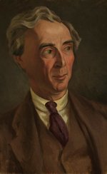 Painting of Bertrand Russell