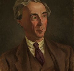 Painting of Bertrand Russell