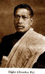 Portrait of Bipin Chandra Pal