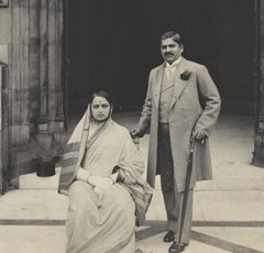 Portrait of Sir Sayaji Rao III, Maharaja of Baroda