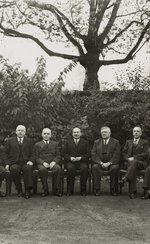 Photo of Clement Attlee and Prime Ministers at Commonwealth Conference
