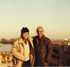 Photo of Deben Bhattacharya and Harley Usill