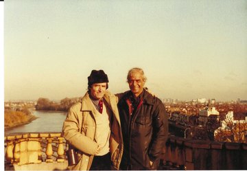 Photo of Deben Bhattacharya and Harley Usill