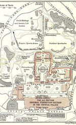 Map of Festival of Empire 1911