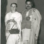 Photo of Freda Bedi and Baba Pyare Lal Bedi