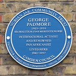 Photo of George Padmore Blue Plaque