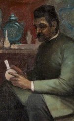 Painting of a potter at work