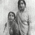 Portrait of Herabai and Mithan Tata