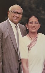 Image of V. P. Hansrani and wife