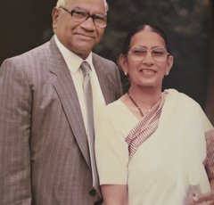 Image of V. P. Hansrani and wife