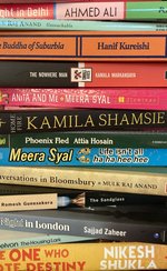 Photo of book spines