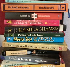 Photo of book spines