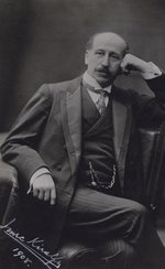 Signed portrait of Imre Kiralfy