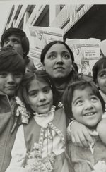 Photograph of Anwar Ditta and her children