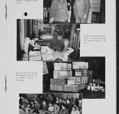 images of packing station of the Indian Comforts Fund, India HOuse Aldwych