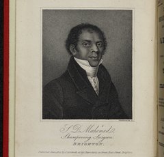 Frontispiece of Sake Dean Mahomed in Victorian Dress