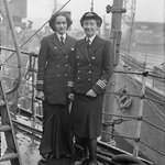 Photograph of Kalyani Sen and Margaret L Cooper