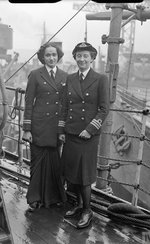 Photograph of Kalyani Sen and Margaret L Cooper