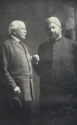 Photo of Lord Headley with Khwaja Kamal-ud-Din