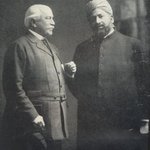 Photo of Lord Headley with Khwaja Kamal-ud-Din