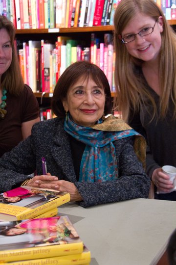 Photograph of Madhur Jaffrey