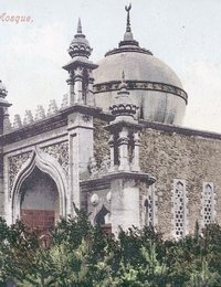Postcard depicting the Shah Jahan Mosque