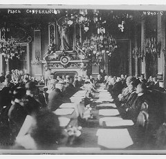 Photo of the Paris Peace Conference