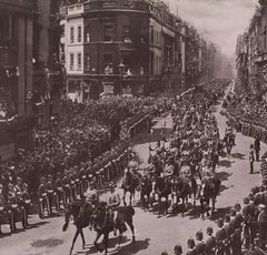 Photo of the Colonial Contingent at Queen Victoria's Diamond Jubilee Procession