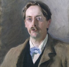 Painting of Sir Edmund William Gosse