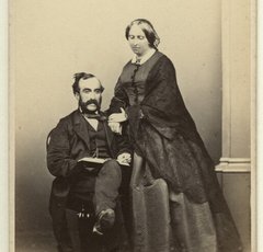 Portrait of Sir and Lady Monier Monier Williams