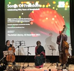 Photo of performance by Swadhinata Trust