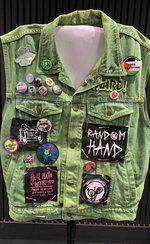 Tayyaba's punk vest or jacket