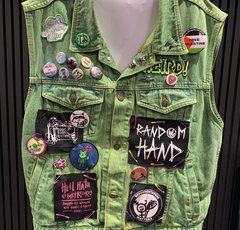 Tayyaba's punk vest or jacket