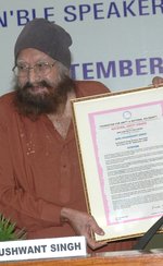 Photo of Khushwant Singh