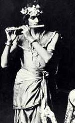 Photo of Uday Shankar and Ana Pavlova in 'Radha-Krishna' ballet