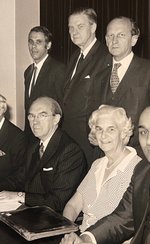 Group photo of the Ugandan Resettlement Board