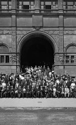 Group photo of delegates at 1911 Universal Races Congress