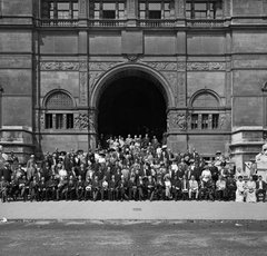 Group photo of delegates at 1911 Universal Races Congress