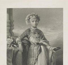 Painting of Victoria Gouramma