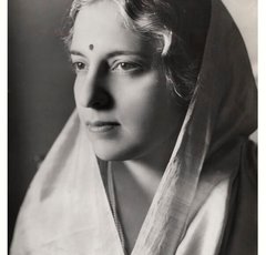 Photograph of Vijaya Lakshmi Pandit