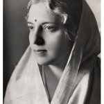 Photograph of Vijaya Lakshmi Pandit