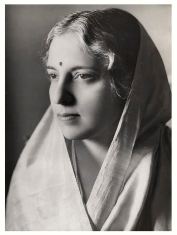 Photograph of Vijaya Lakshmi Pandit